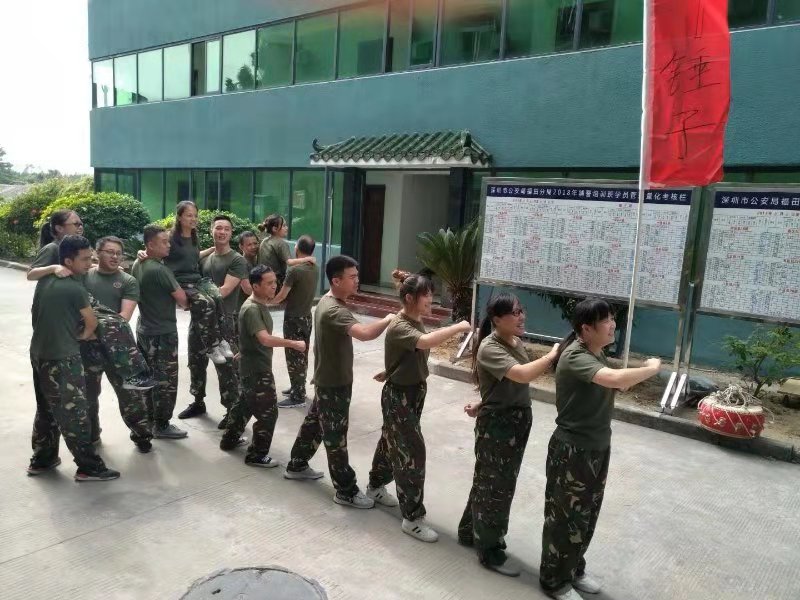 佳永公司新长征团队拓展活动-锤子队